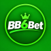 BB6Bet Game green profile logo with bold white text and bright green crown design